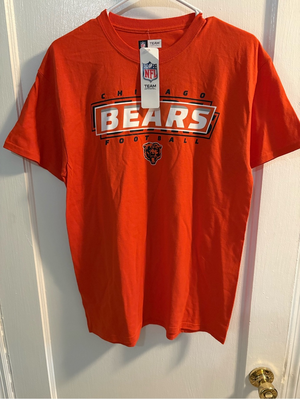 NFL Orange Chicago Bears Graphic Short Sleeve Tee